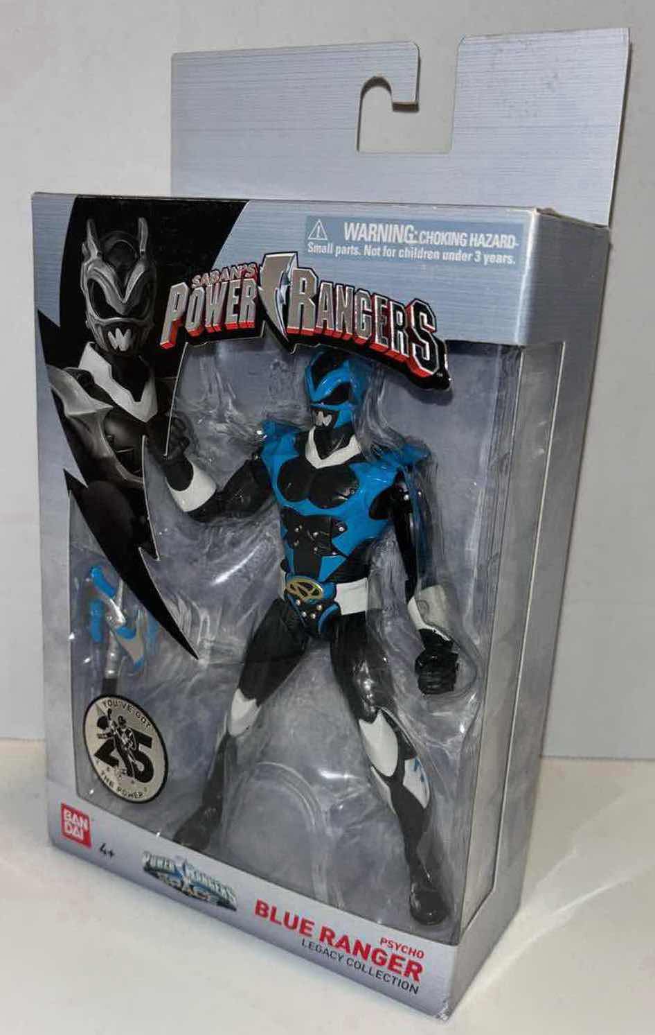 Photo 1 of NEW BANDAI SABAN’S POWER RANGERS SPACE LEGACY COLLECTION 25TH ANNIVERSARY ACTION FIGURE & ACCESSORIES, PSYCHO BLUE RANGER