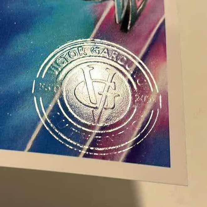 Photo 1 of VICTOR GARDUNO “THE PATRIOTS 2” 11” X 17” INFINITY GLOSS UNFRAMED PRINT W EMBOSSED SEAL, DIGITAL SIGNATURE & OFFICIAL SIGNATURE W COA INCLUDED, STORED IN A RIGID PRINT PROTECTOR SLEEVE