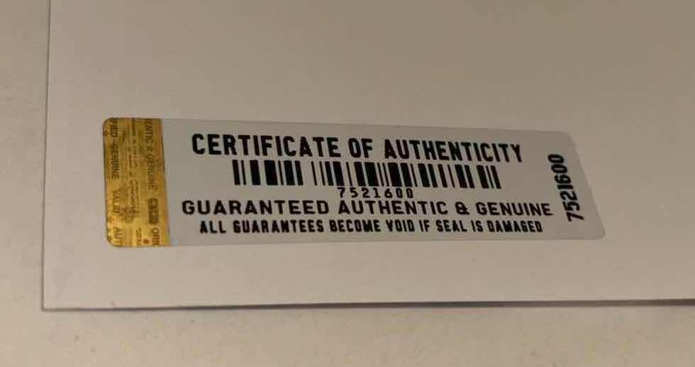 Photo 1 of VICTOR GARDUNO AHSOKA TANO 11” X 17” INFINITY GLOSS UNFRAMED PRINT W EMBOSSED SEAL, DIGITAL SIGNATURE & OFFICIAL SIGNATURE W COA INCLUDED, STORED IN A RIGID PRINT PROTECTOR SLEEVE