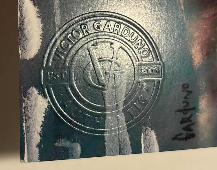 Photo 1 of VICTOR GARDUNO STAR WARS CARA DUNE 11” X 17” INFINITY GLOSS UNFRAMED PRINT W EMBOSSED SEAL, DIGITAL SIGNATURE & OFFICIAL SIGNATURE W COA INCLUDED, STORED IN A RIGID PRINT PROTECTOR SLEEVE