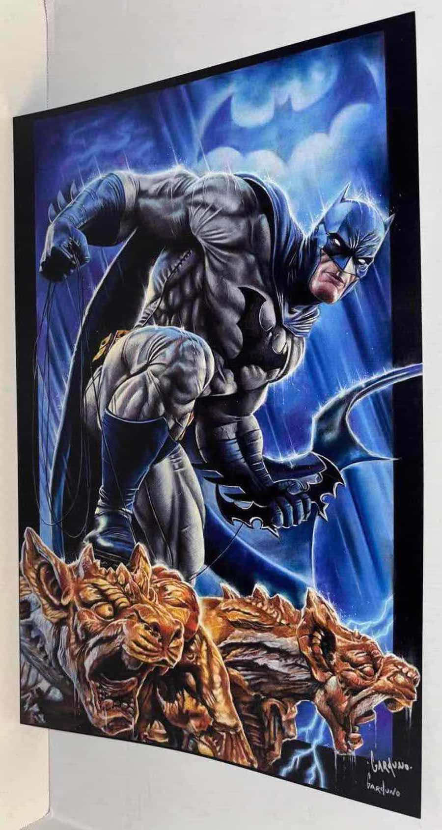 Photo 1 of VICTOR GARDUNO “DARK RAIN”  11” X 17” INFINITY GLOSS UNFRAMED PRINT W EMBOSSED SEAL, DIGITAL SIGNATURE & OFFICIAL SIGNATURE W COA INCLUDED, STORED IN A RIGID PRINT PROTECTOR SLEEVE