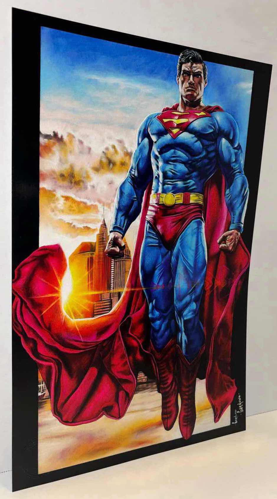 Photo 1 of VICTOR GARDUNO “FLYING HIGH” 11” X 17” INFINITY GLOSS UNFRAMED PRINT W EMBOSSED SEAL, DIGITAL SIGNATURE & OFFICIAL SIGNATURE W COA INCLUDED, STORED IN A RIGID PRINT PROTECTOR SLEEVE