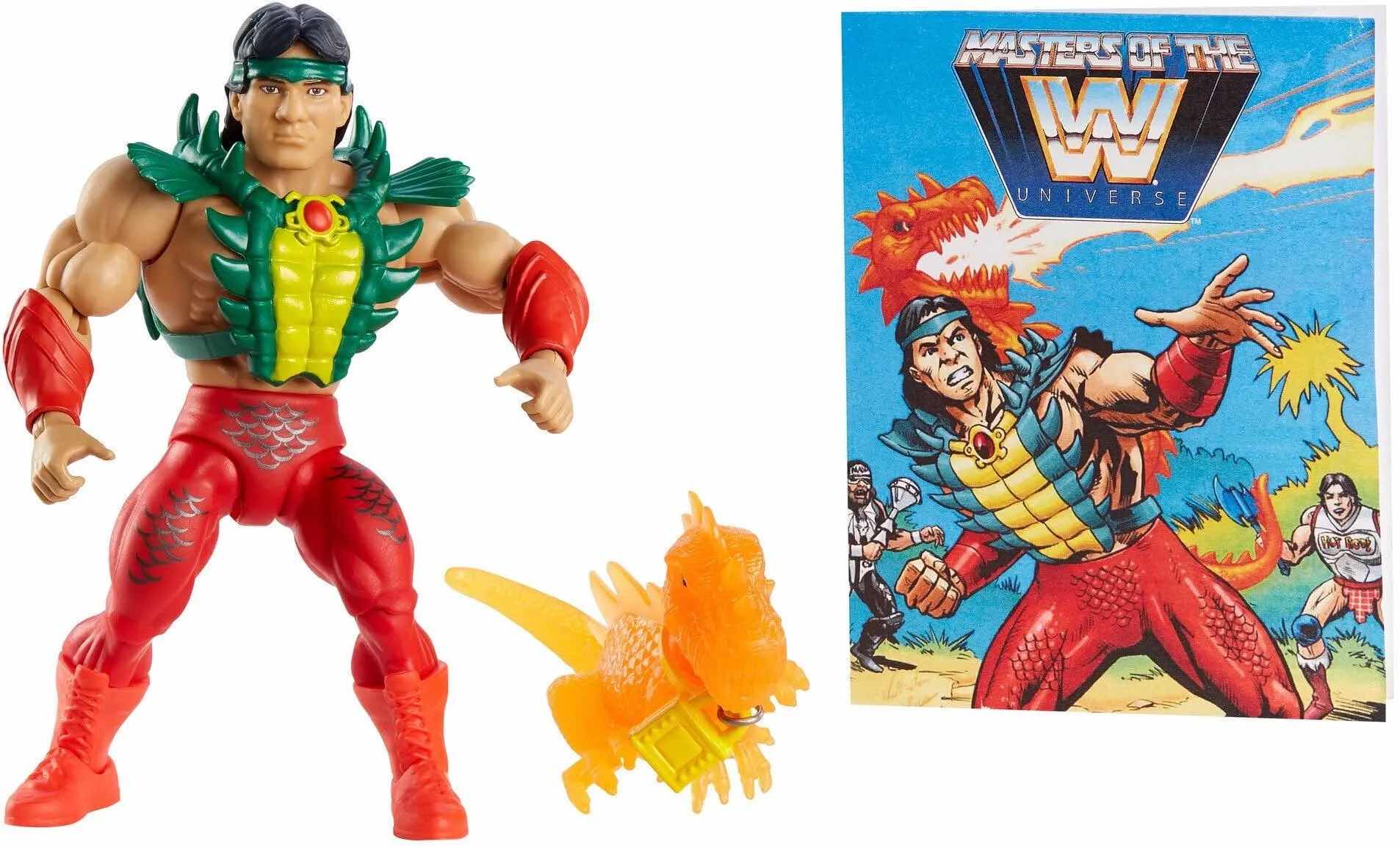 Photo 1 of NEW MATTEL MASTERS OF THE W UNIVERSE “RICKY THE DRAGON STEAMBOAT” ACTION FIGURE & ACCESSORIES (1)