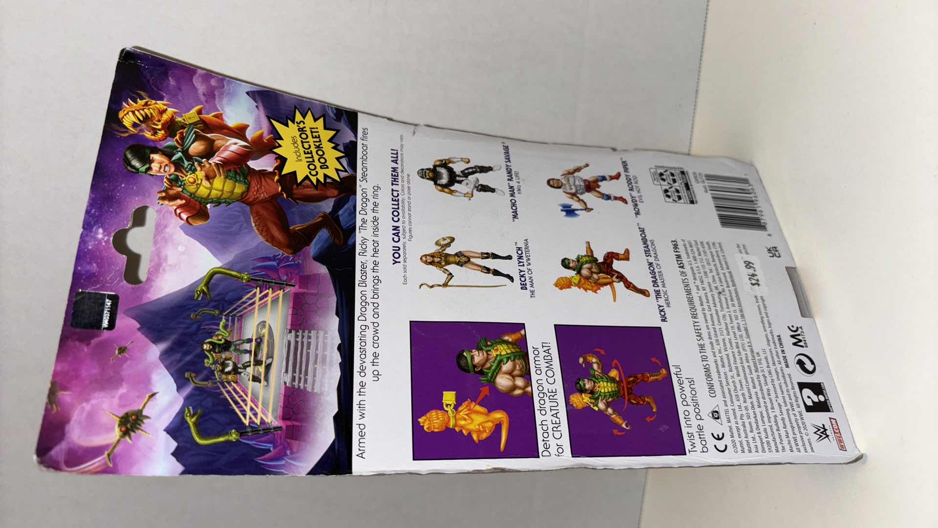 Photo 1 of NEW MATTEL MASTERS OF THE W UNIVERSE “RICKY THE DRAGON STEAMBOAT” ACTION FIGURE & ACCESSORIES (1)