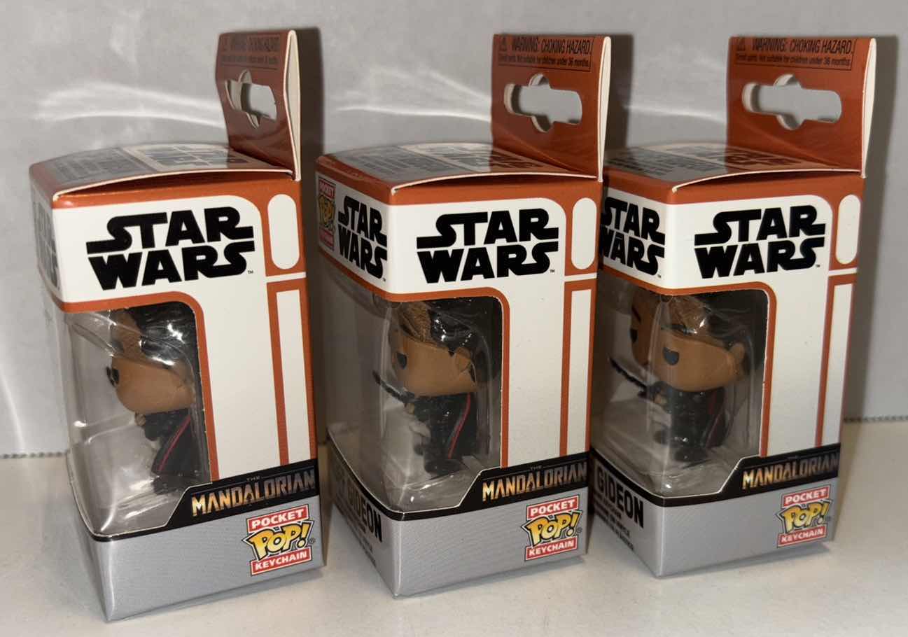 Photo 1 of NEW FUNKO POCKET POP! VINYL FIGURE KEYCHAIN, STAR WARS “MOFF GIDEON” 3-PACK