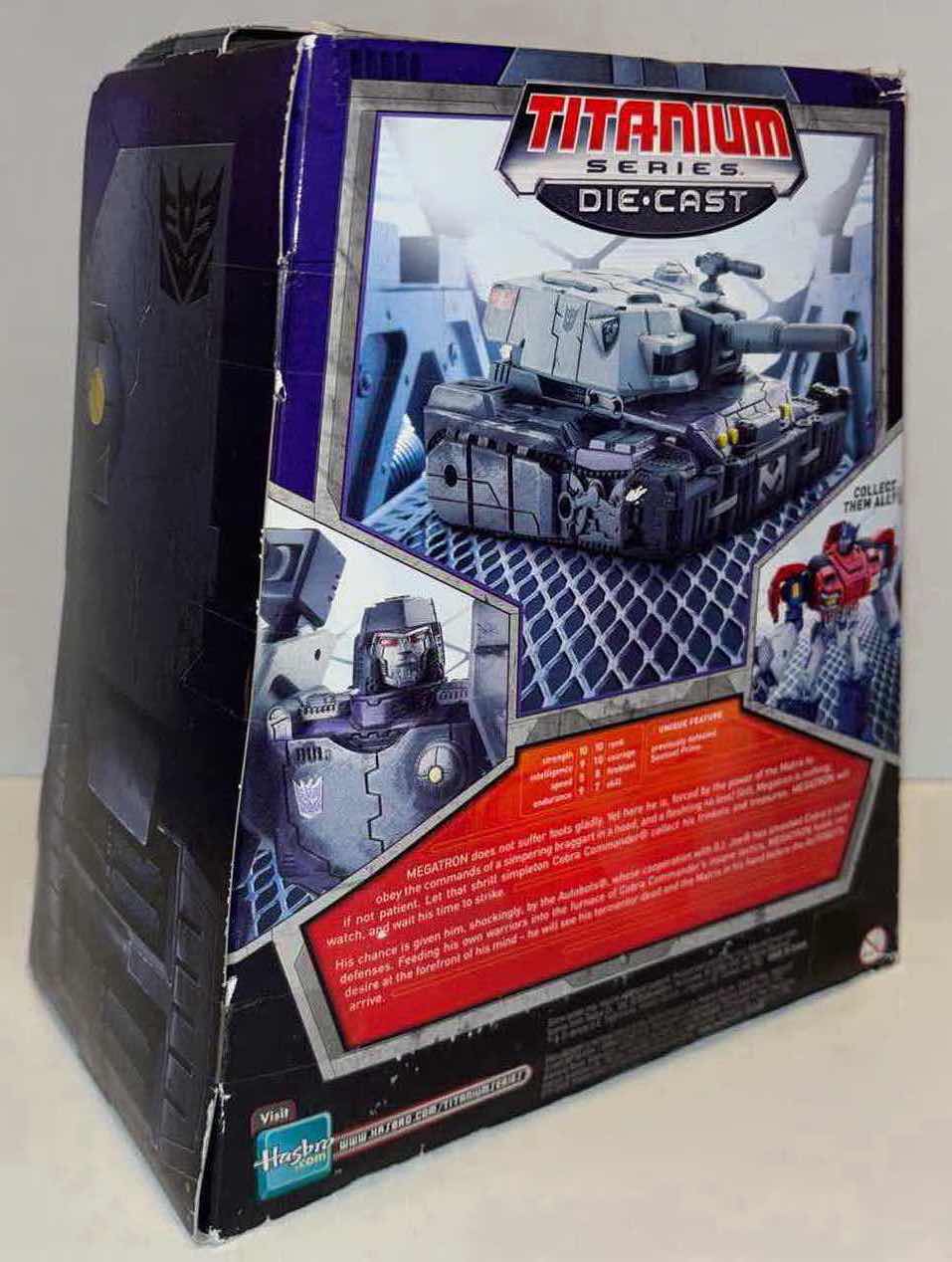 Photo 1 of NEW 2006 HASBRO TRANSFORMERS TITANIUM SERIES DIE-CAST “MEGATRON” ACTION FIGURE