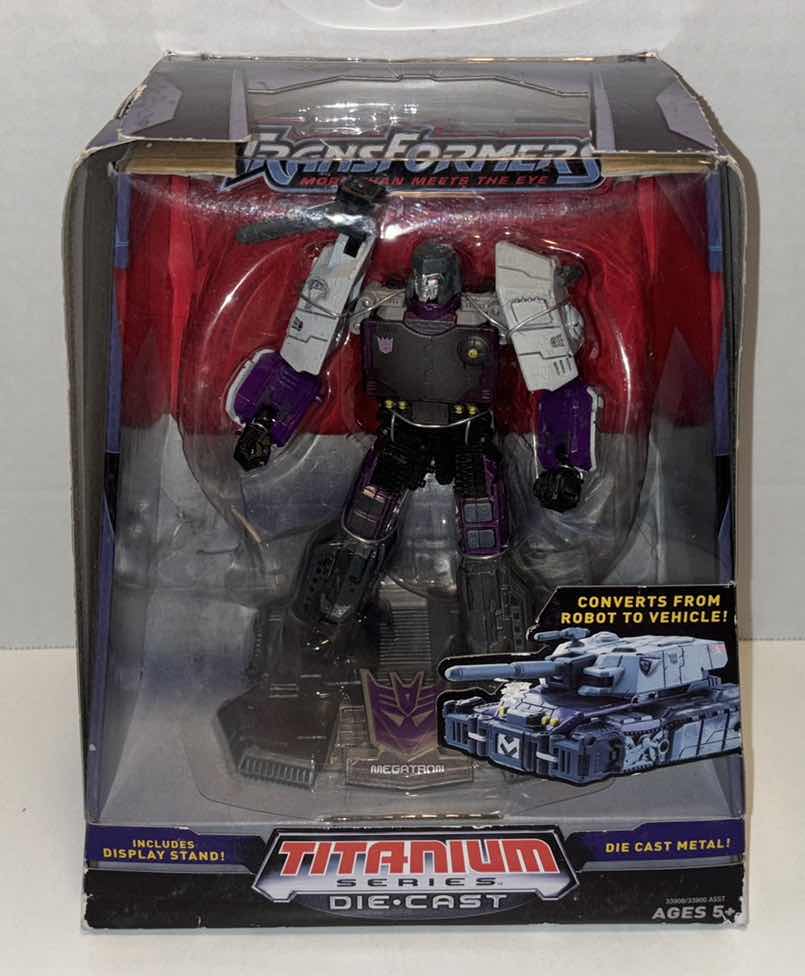 Photo 1 of NEW 2006 HASBRO TRANSFORMERS TITANIUM SERIES DIE-CAST “MEGATRON” ACTION FIGURE