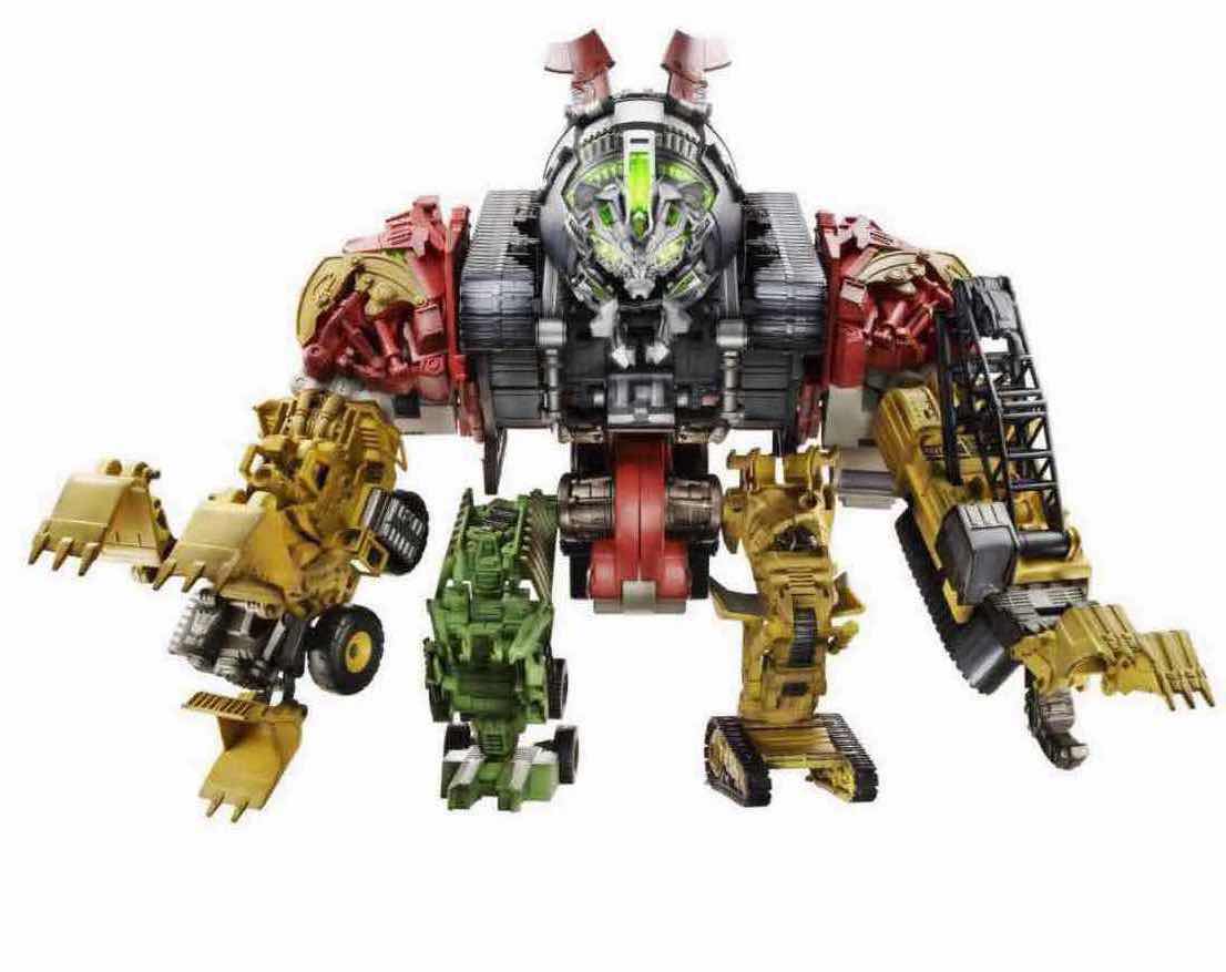 Photo 1 of HASBRO 2009 TRANSFORMERS REVENGE OF THE FALLEN CONSTRUCTICON DEVASTATOR, COMPLETE VEHICLE SET OF 6