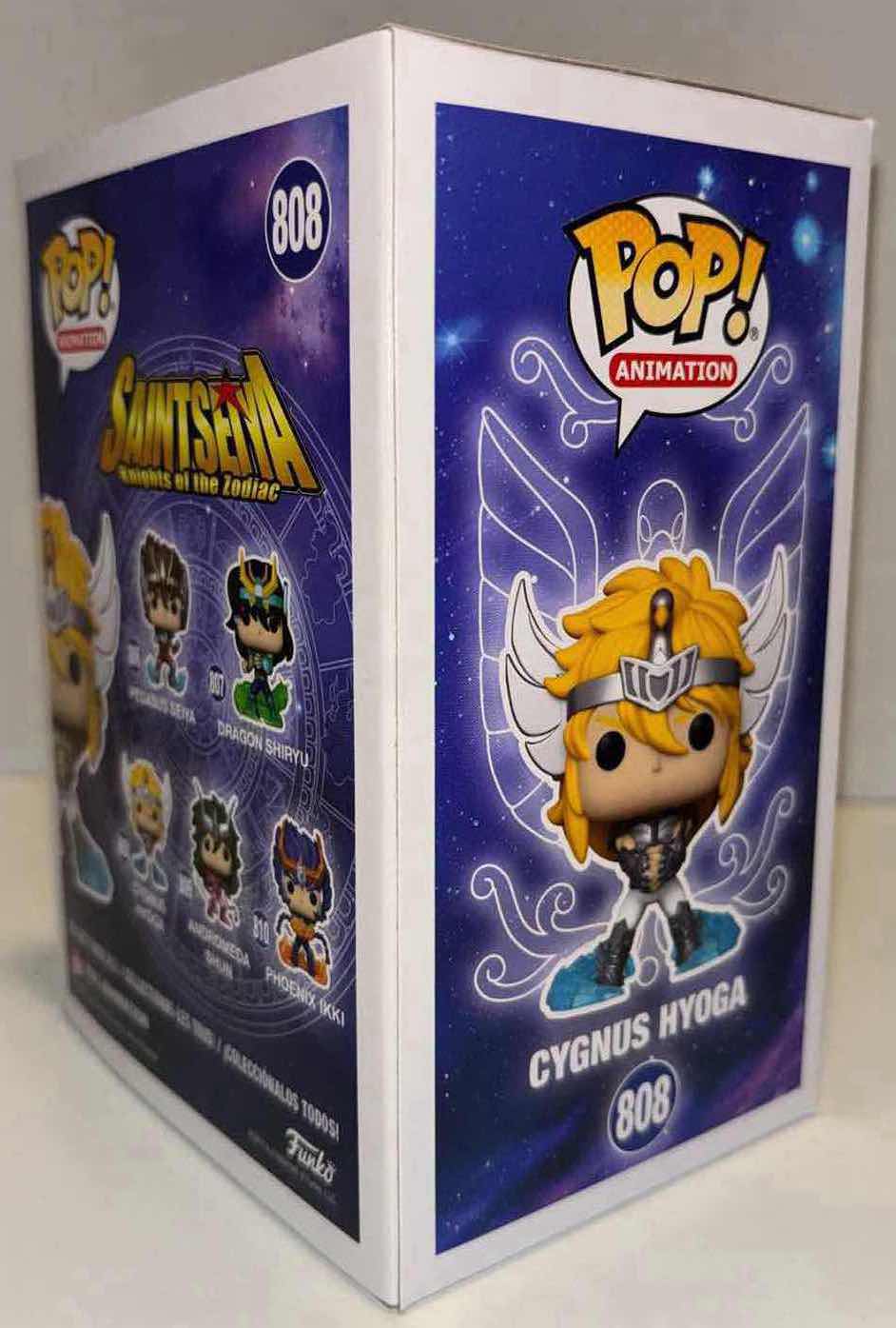Photo 1 of NEW FUNKO POP! ANIMATION SAINTSEIYA VINYL FIGURE 6-PACK BUNDLE, #808 CYGNUS HYOGA