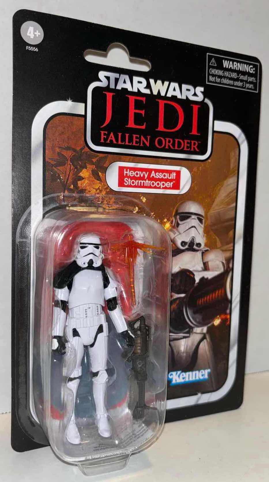 Photo 1 of NEW STAR WARS JEDI FALLEN ORDER 3.75” THE VINTAGE COLLECTION ACTION FIGURE & ACCESSORIES, “HEAVY ASSAULT STORMTROOPER” (1)