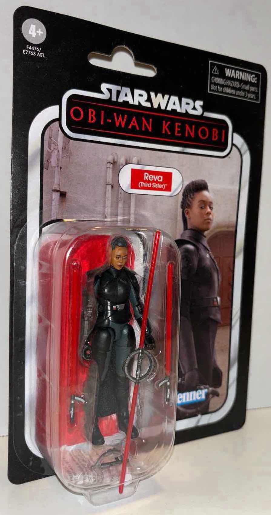 Photo 1 of NEW STAR WARS OBI-WAN KENOBI THE VINTAGE COLLECTION 3.75” ACTION FIGURE & ACCESSORIES, “REVA (THIRD SISTER)” (1)