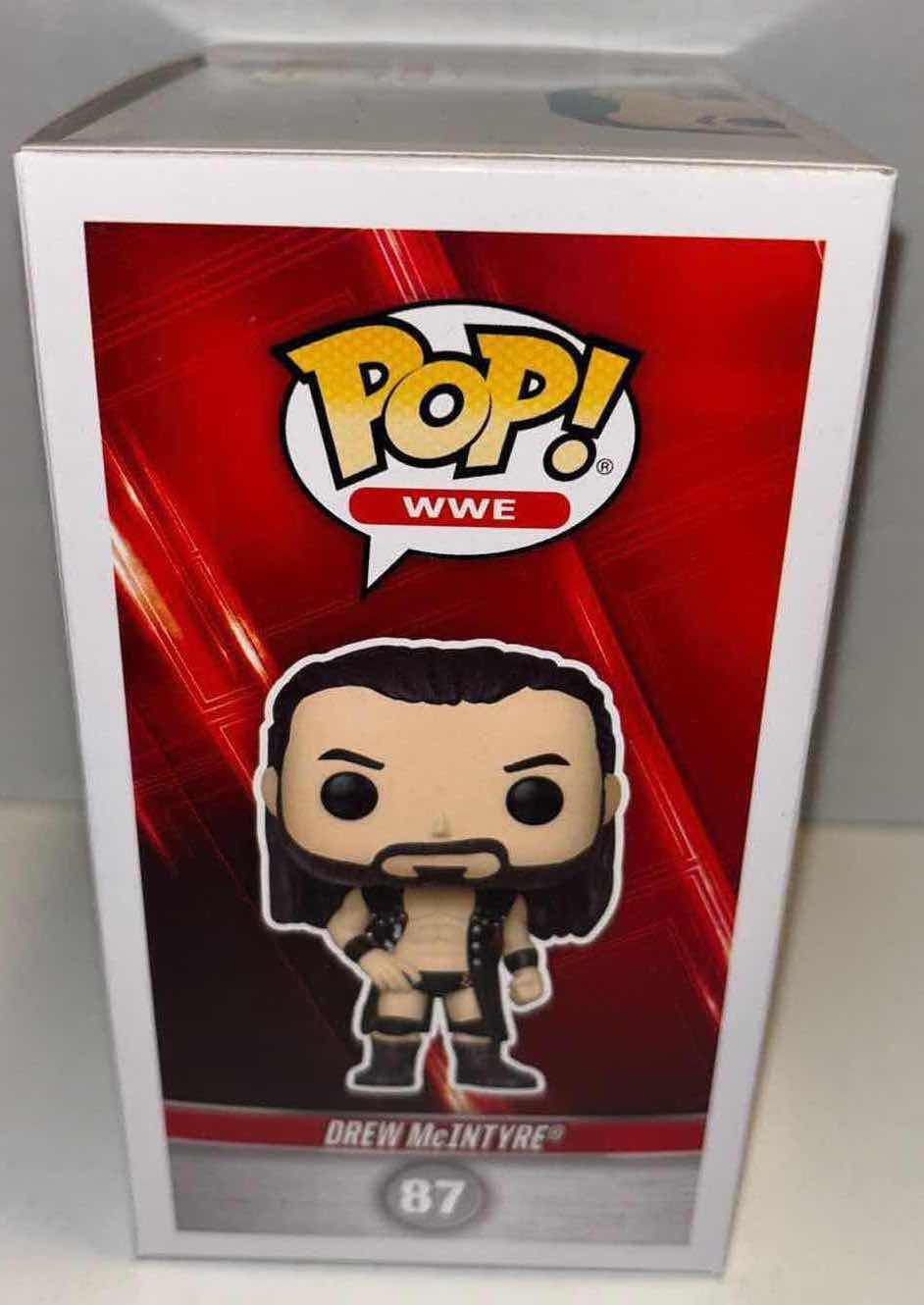 Photo 1 of NEW FUNKO POP! WWE VINYL FIGURE, #87 DREW MCINTYRE