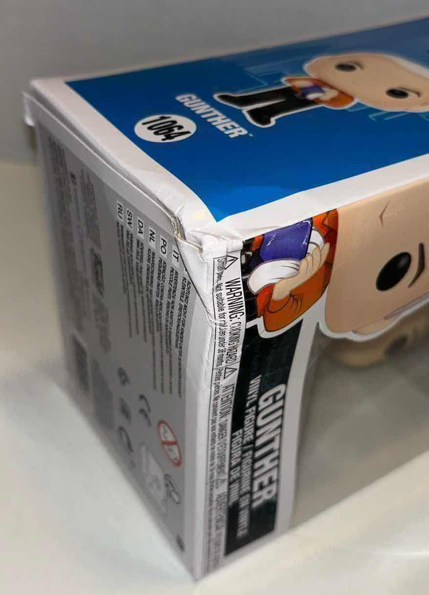 Photo 1 of NEW FUNKO POP! TELEVISION FRIENDS VINYL FIGURES 2-PACK,  #1064 GUNTHER