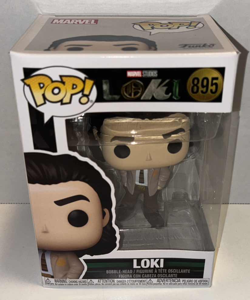Photo 1 of NEW FUNKO POP! MARVEL STUDIOS VINYL FIGURE, #895 LOKI