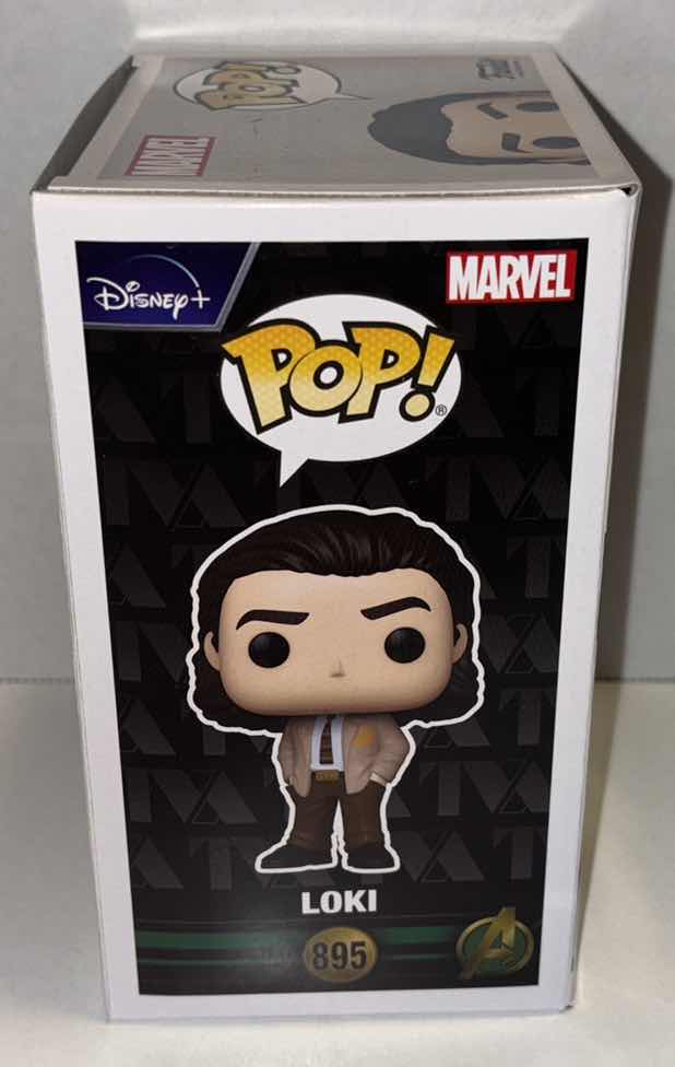 Photo 1 of NEW FUNKO POP! MARVEL STUDIOS VINYL FIGURE, #895 LOKI