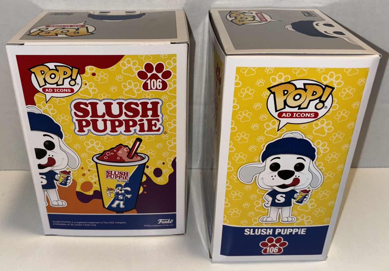 Photo 1 of NEW FUNKO POP! AD ICONS  VINYL FIGURES 2-PACK, #106 SLUSH PUPPIES