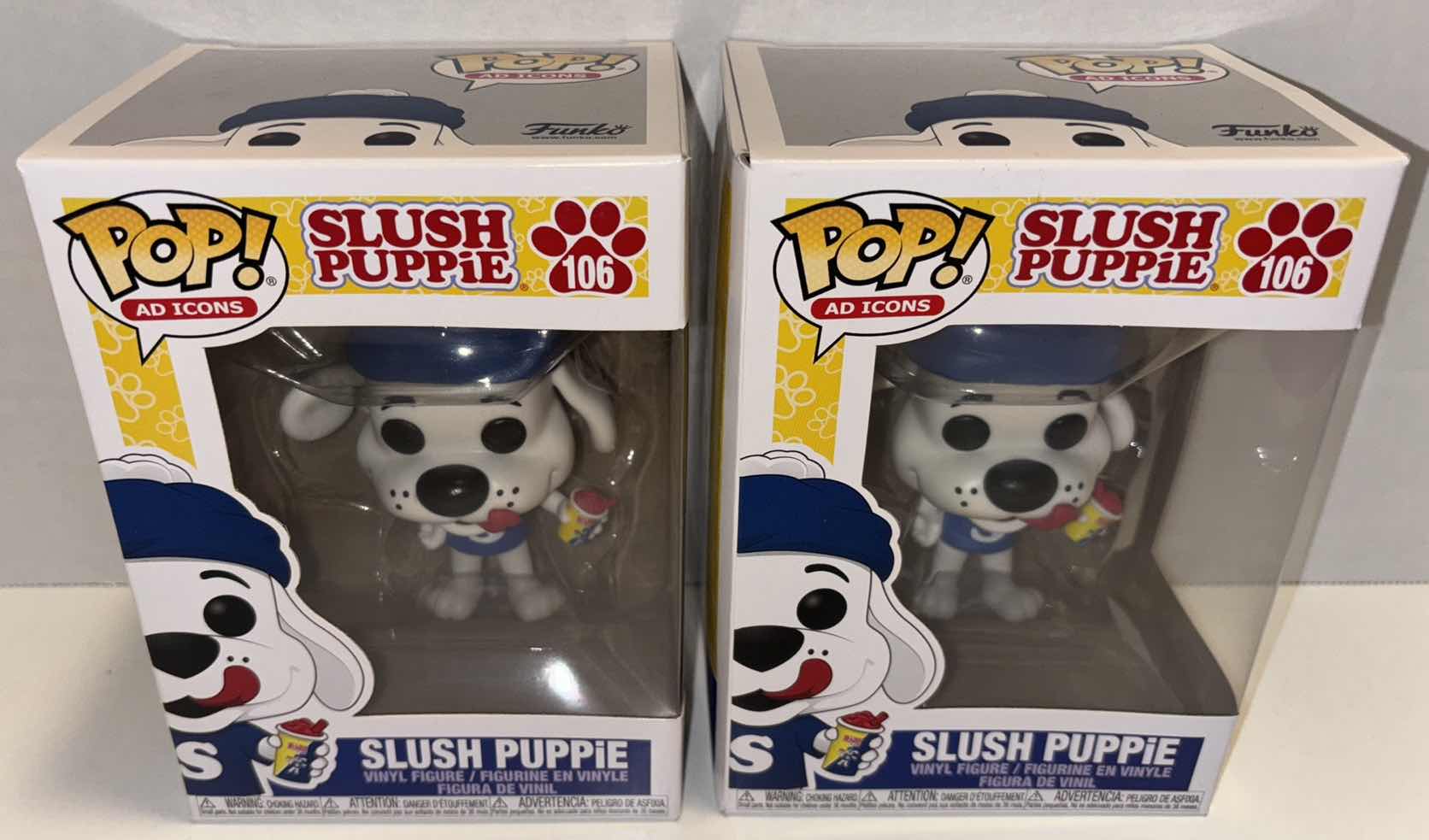 Photo 1 of NEW FUNKO POP! AD ICONS  VINYL FIGURES 2-PACK, #106 SLUSH PUPPIES