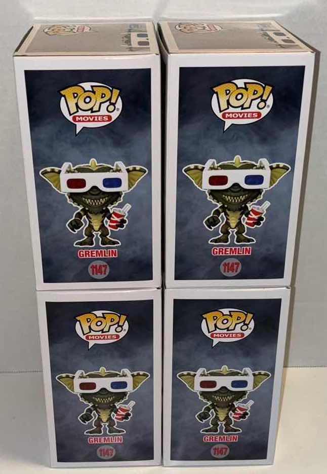 Photo 1 of NEW FUNKO POP! MOVIES GREMLINS 4-PACK VINYL FIGURE, #1147 GREMLIN