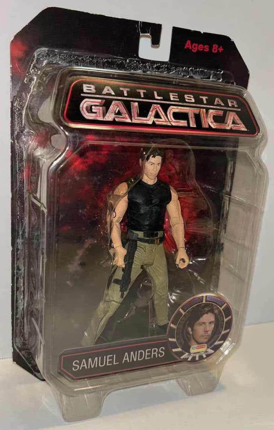 Photo 1 of NEW DIAMOND SELECT TOYS 2007 BATTLESTAR GALACTICA ACTION FIGURE, “SAMUEL ANDERS”