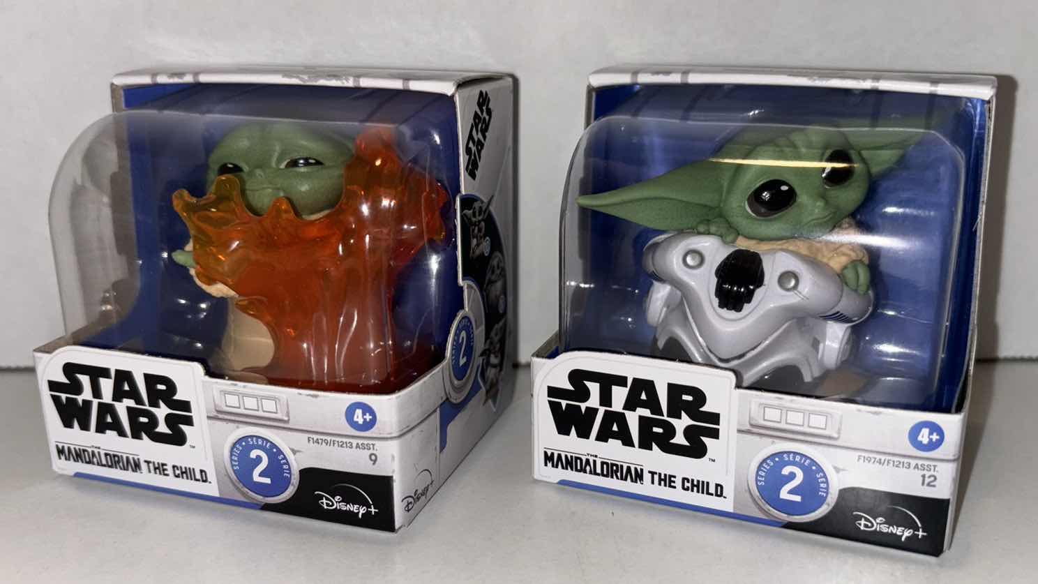 Photo 1 of NEW STAR WARS THE BOUNTY COLLECTION SERIES 2 THE CHILD POSED COLLECTIBLE 2-PACK FIGURES, “HIDING POSE” & “STOPPING FIRE”