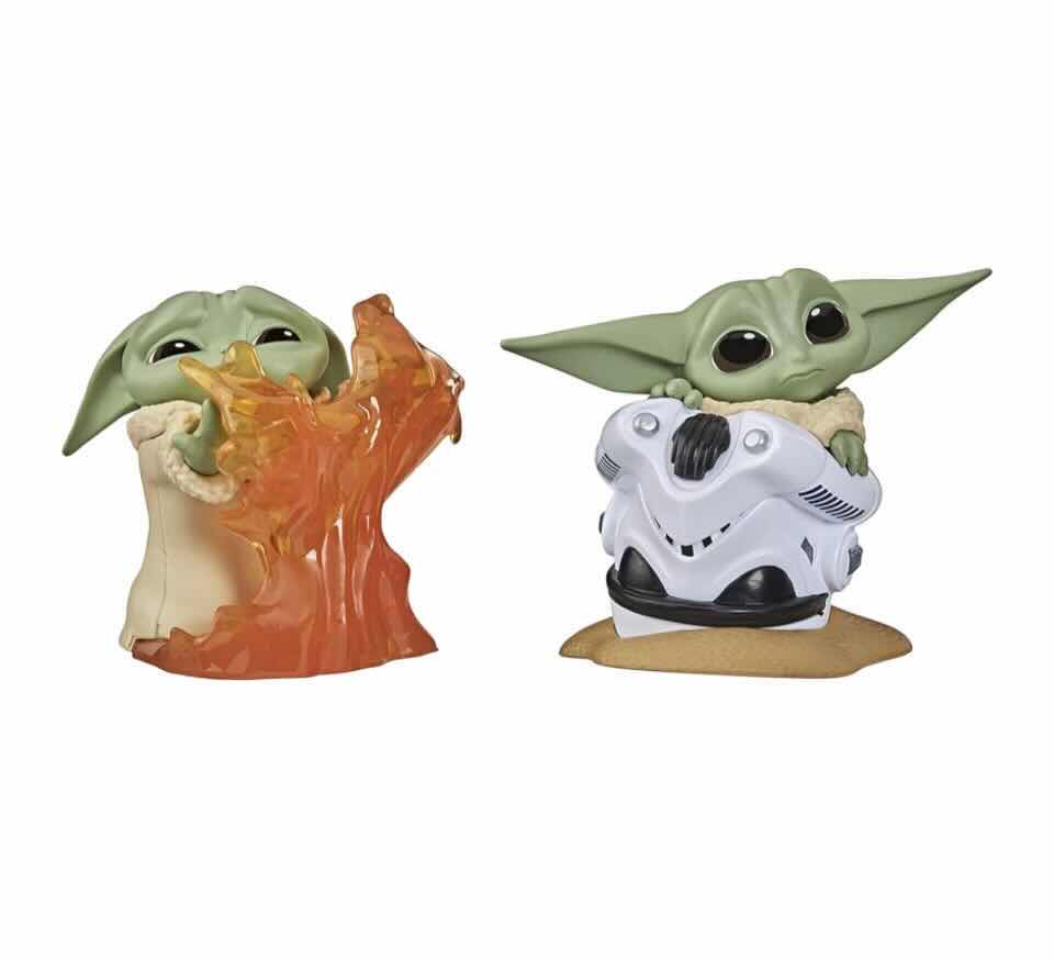 Photo 1 of NEW STAR WARS THE BOUNTY COLLECTION SERIES 2 THE CHILD POSED COLLECTIBLE 2-PACK FIGURES, “HIDING POSE” & “STOPPING FIRE”