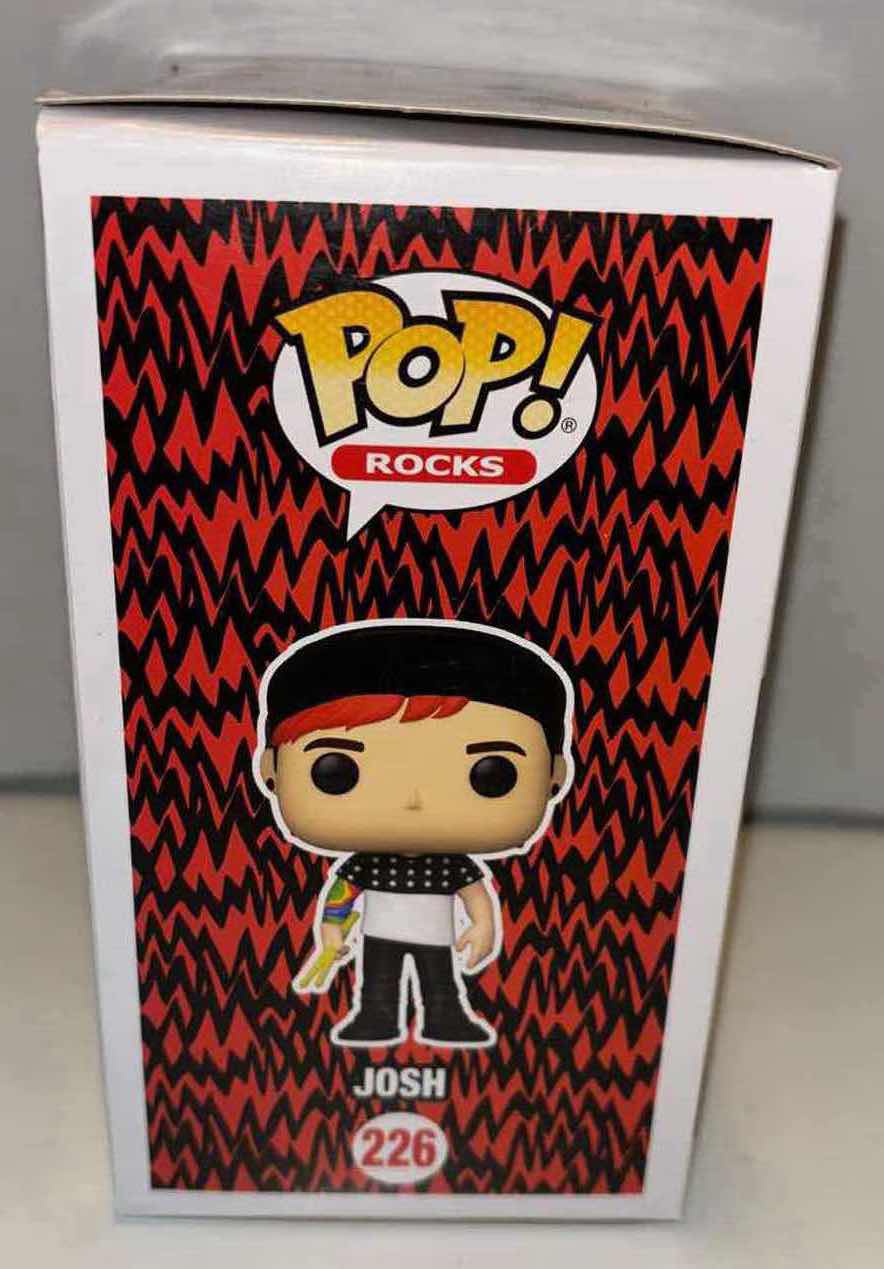 Photo 1 of NEW FUNKO POP! ROCKS TWENTYONE PILOTS VINYL FIGURE, #226 JOSH