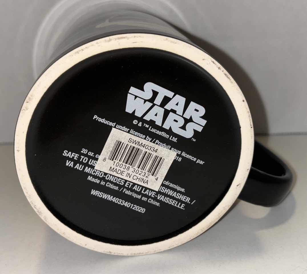 Photo 1 of NEW STAR WARS “THE CHILD” BLACK 20 OZ CERAMIC MUG (1)