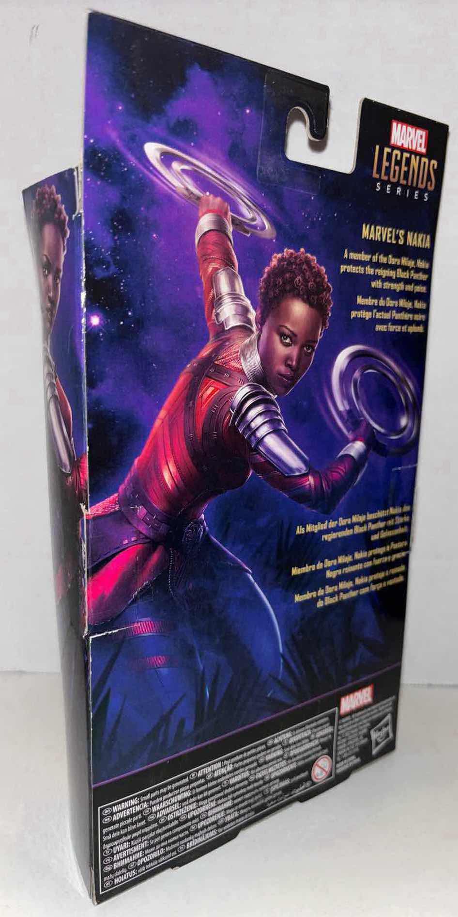 Photo 1 of NEW 2-PACK HASBRO MARVEL STUDIOS LEGACY COLLECTION LEGENDS SERIES BLACK PANTHER ACTION FIGURE & ACCESSORIES, “MARVEL’S NAKIA” & “SHURI”