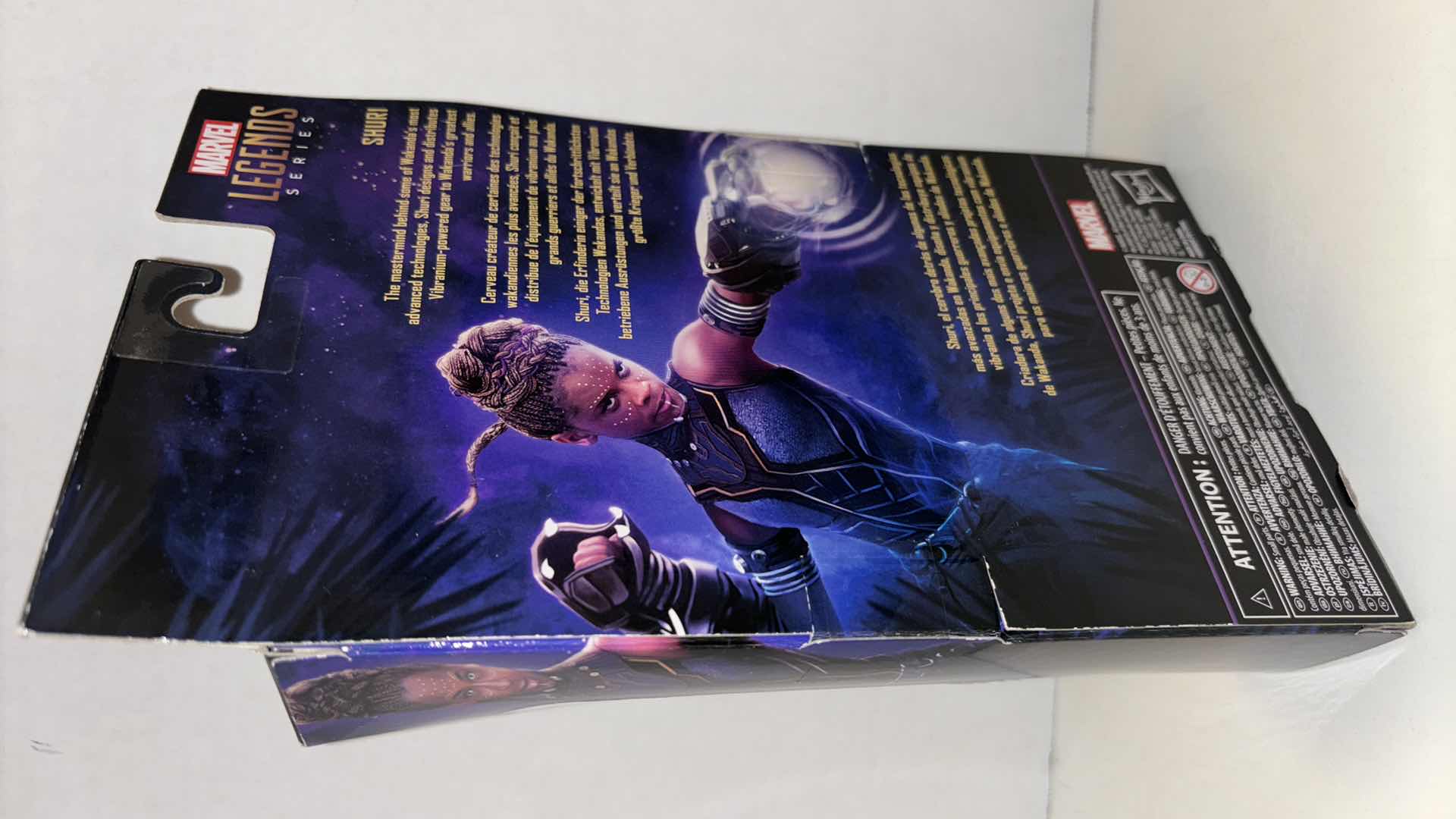 Photo 1 of NEW 2-PACK HASBRO MARVEL STUDIOS LEGACY COLLECTION LEGENDS SERIES BLACK PANTHER ACTION FIGURE & ACCESSORIES, “MARVEL’S NAKIA” & “SHURI”