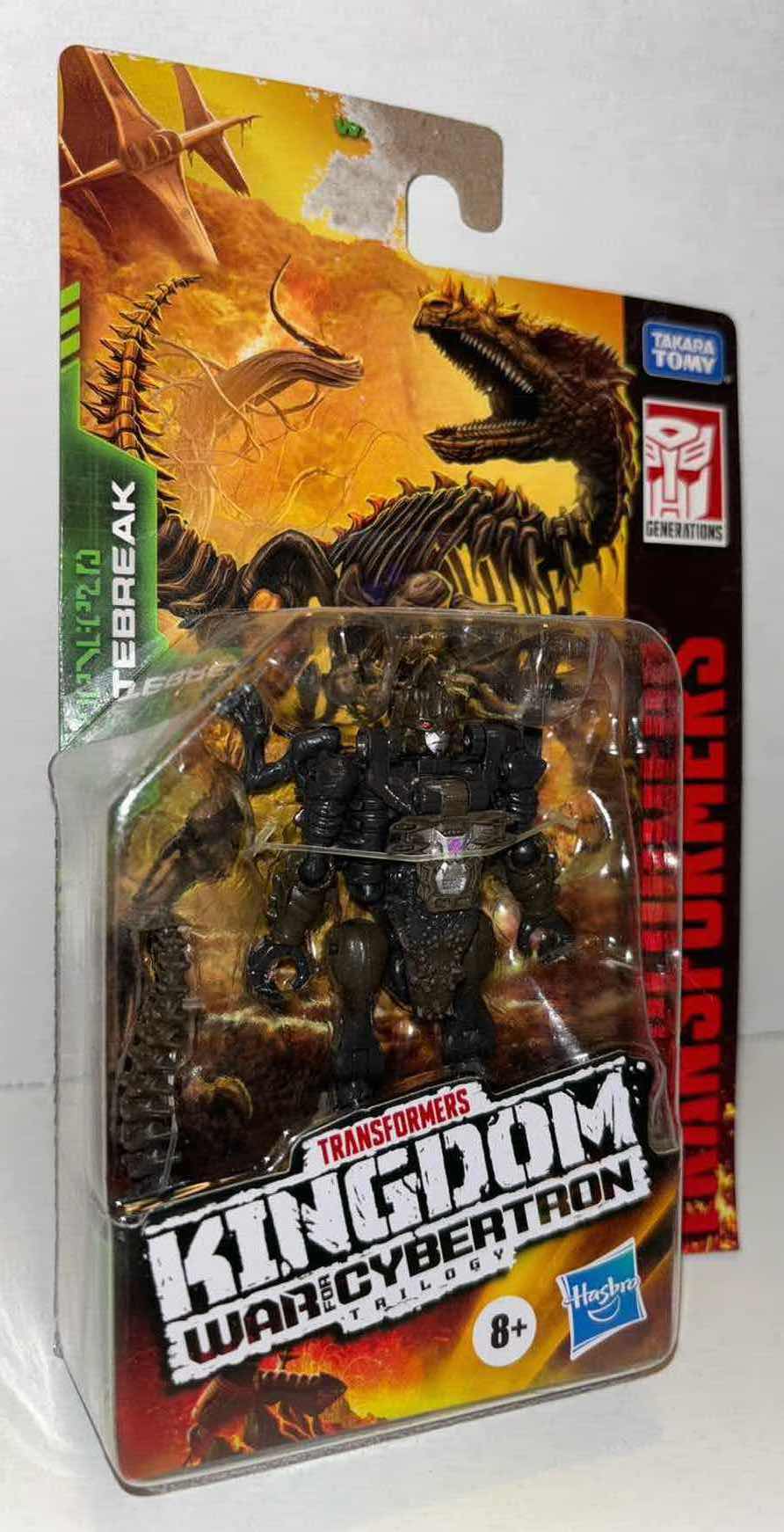 Photo 1 of NEW HASBRO TAKARA TOMY TRANSFORMERS KINGDOM WAR FOR CYBERTRON TRILOGY 2-PACK 4” ACTION FIGURES, “VERTEBREAK” & “RATTRAP”