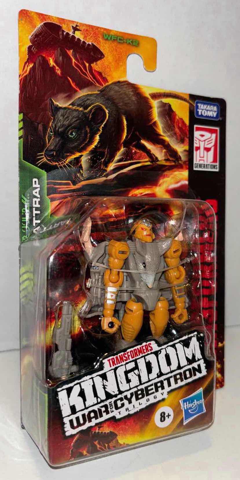 Photo 1 of NEW HASBRO TAKARA TOMY TRANSFORMERS KINGDOM WAR FOR CYBERTRON TRILOGY 2-PACK 4” ACTION FIGURES, “VERTEBREAK” & “RATTRAP”