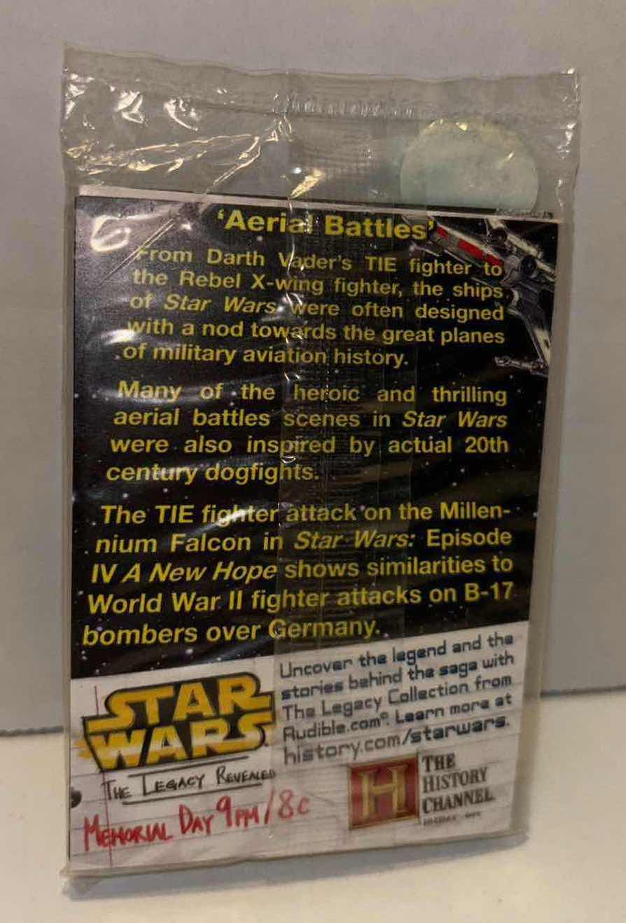 Photo 1 of NEW THE HISTORY CHANNEL STAR WARS THE LEGACY REVEALED SEALED 3D LENTICULAR CARD SET OF 4