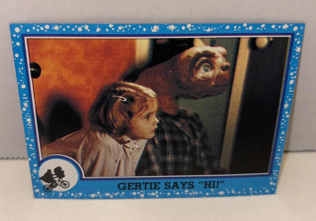 Photo 2 of VINTAGE TOPPS 1982 “ET THE EXTRA-TERRESTRIAL” MOVIE TRADING CARDS (7)