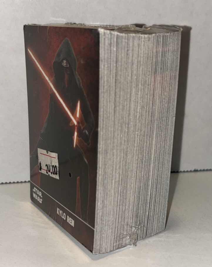 Photo 1 of NEW FACTORY SEALED 2015 TOPPS STAR WARS THE FORCE AWAKENS SERIES 1 TRADING CARDS, 100 CARD BASE SET