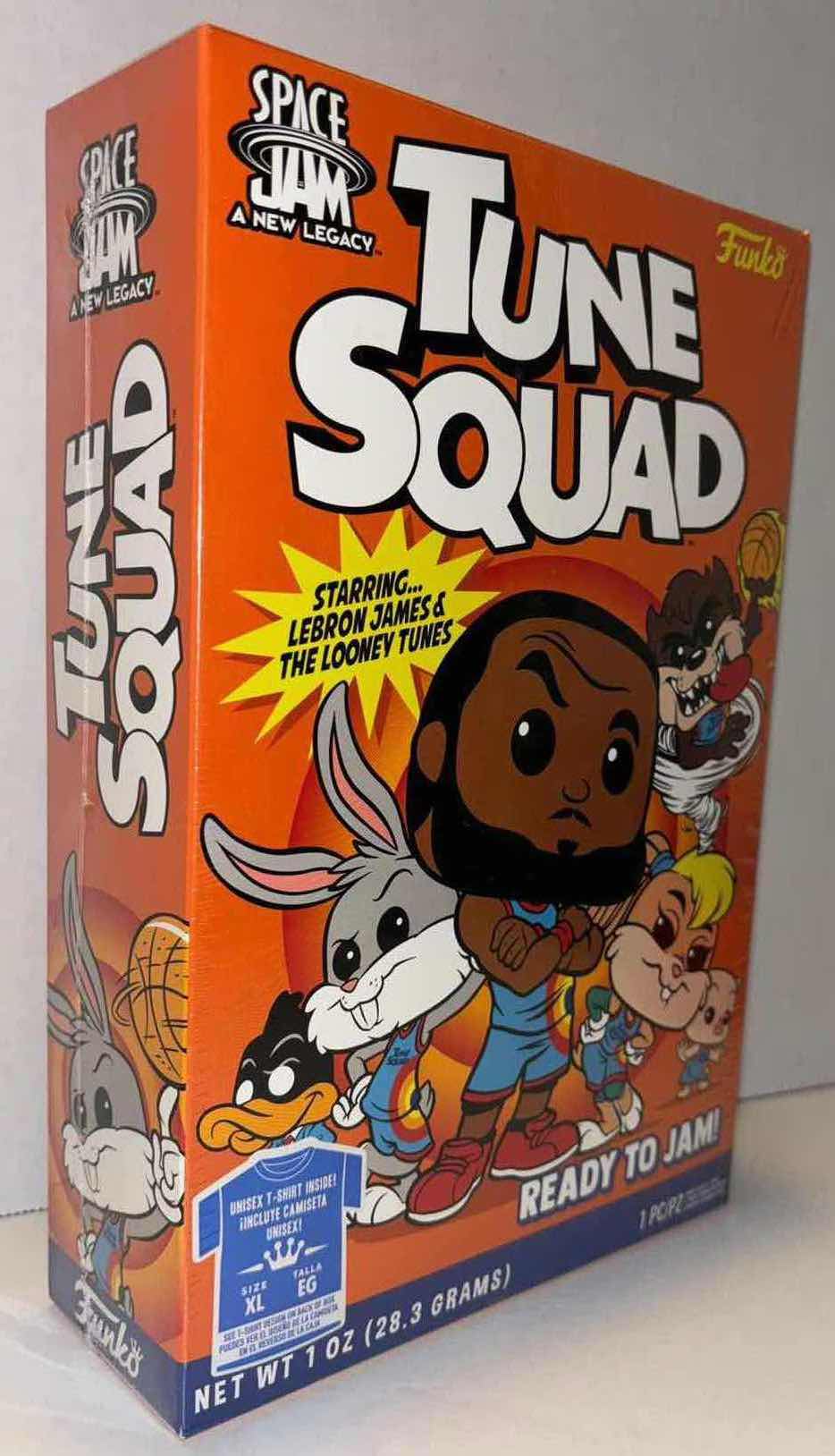 Photo 1 of NEW FUNKO LEBRON JAMES & THE LUNEY TUNES SPACE JAM A NEW LEGACY TUNE SQUAD UNISEX T-SHIRT (SIZE XL)