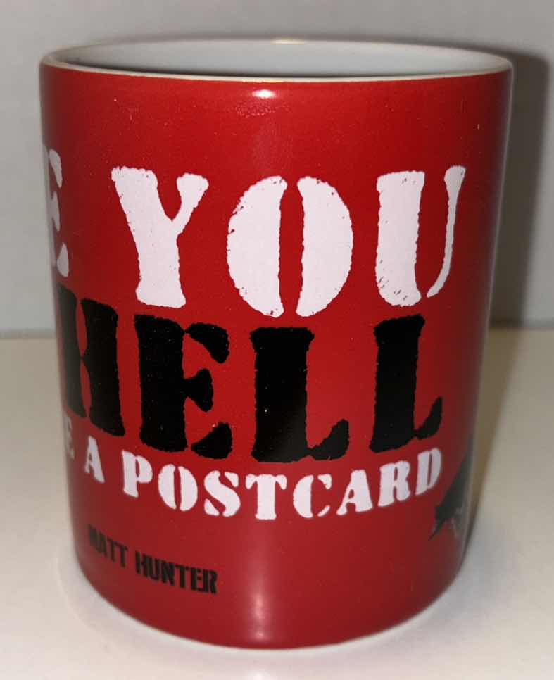 Photo 1 of NEW SD TOYS TOUGH GUY INVASION U.S.A. CHUCK NORRIS “SEE YOU IN HELL” CERAMIC MUG