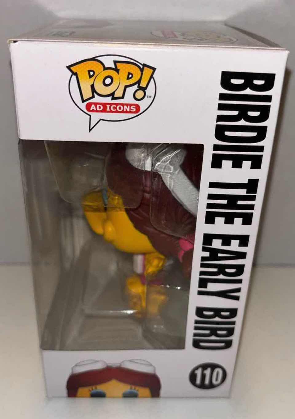 Photo 1 of NEW FUNKO POP! ICONS VINYL FIGURE, MCDONALDS #110 BIRDIE THE EARLY BIRD