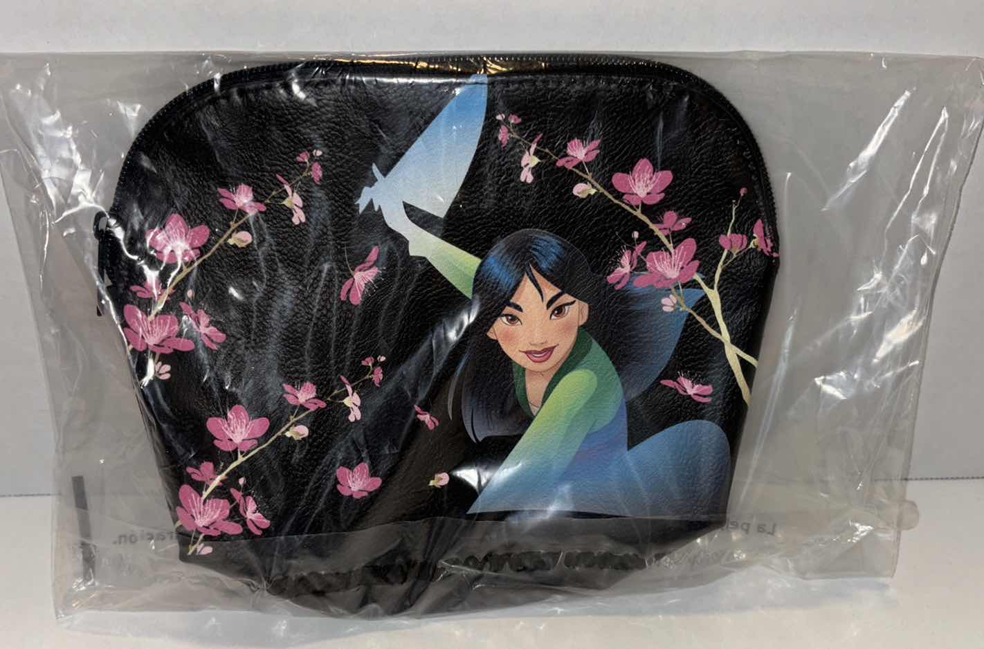Photo 1 of NEW LOUNGEFLY MULAN 8” X 6” ZIPPERED MAKEUP BAG