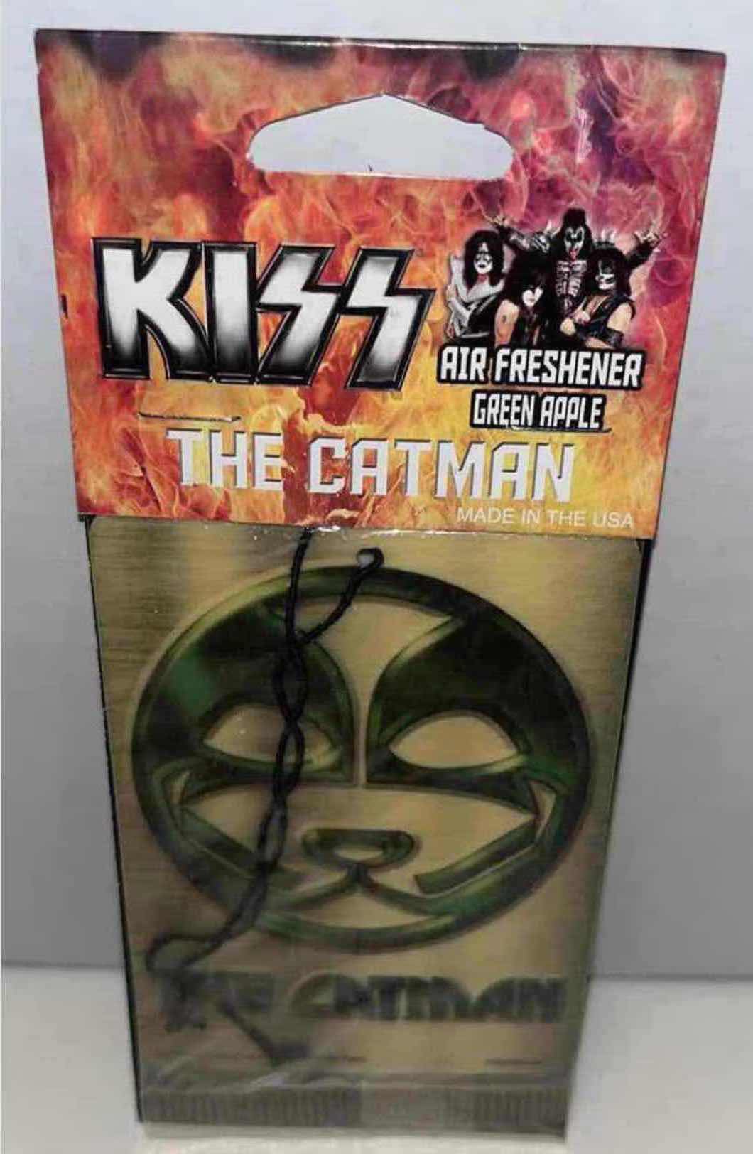 Photo 1 of NEW 12-PACK KISS4SALE.COM KISS AIR FRESHENERS, THE DEMON, THE CATMAN, THE SPACEMAN (CHERRY, GREEN APPLE & FRESH SCENT)