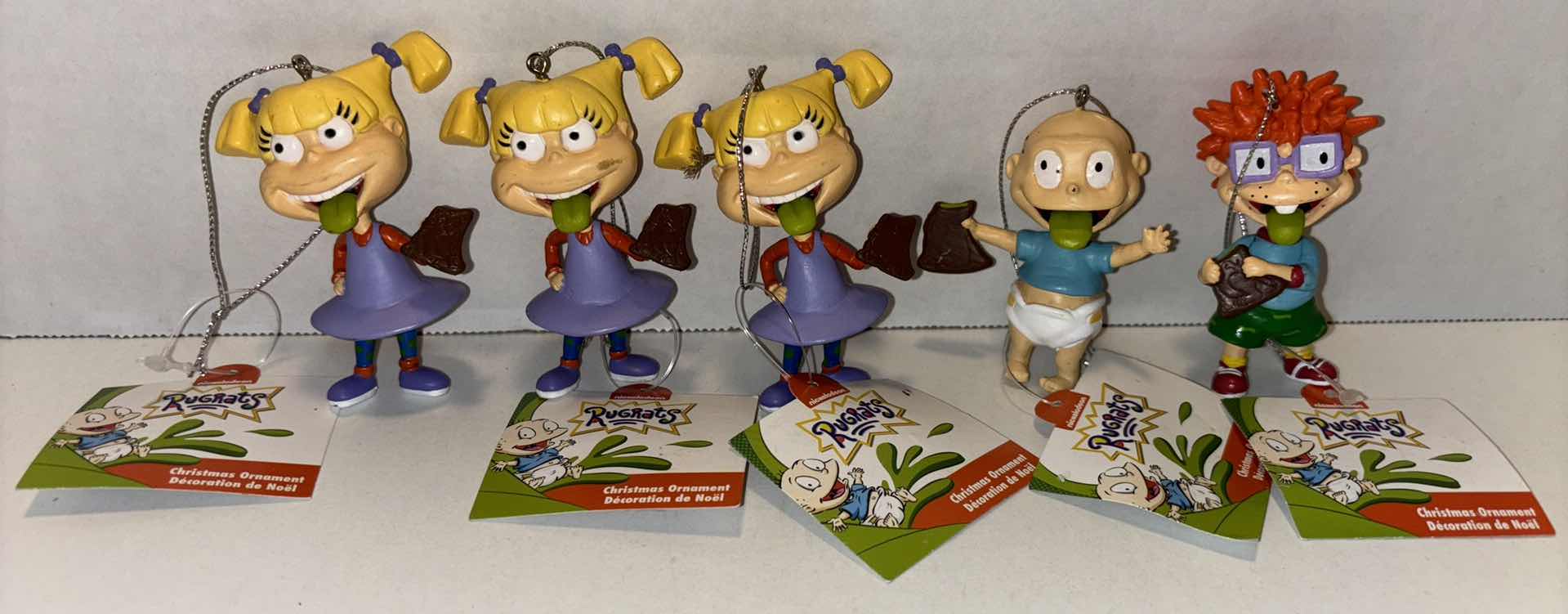Photo 1 of NEW KURT S. ADLER RUGRATS BLOW-MOLD ORNAMENTS 5-PACK