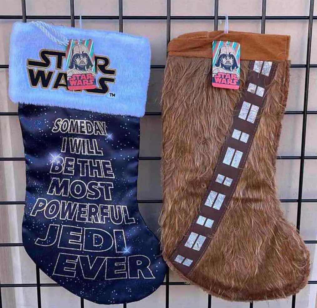 Photo 1 of BRAND NEW STAR WARS CHRISTMAS STOCKING (2)