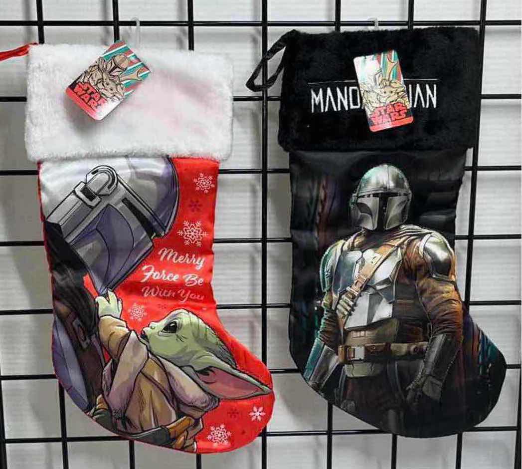 Photo 1 of BRAND NEW STAR WARS MANDALORIAN CHRISTMAS STOCKING (2)