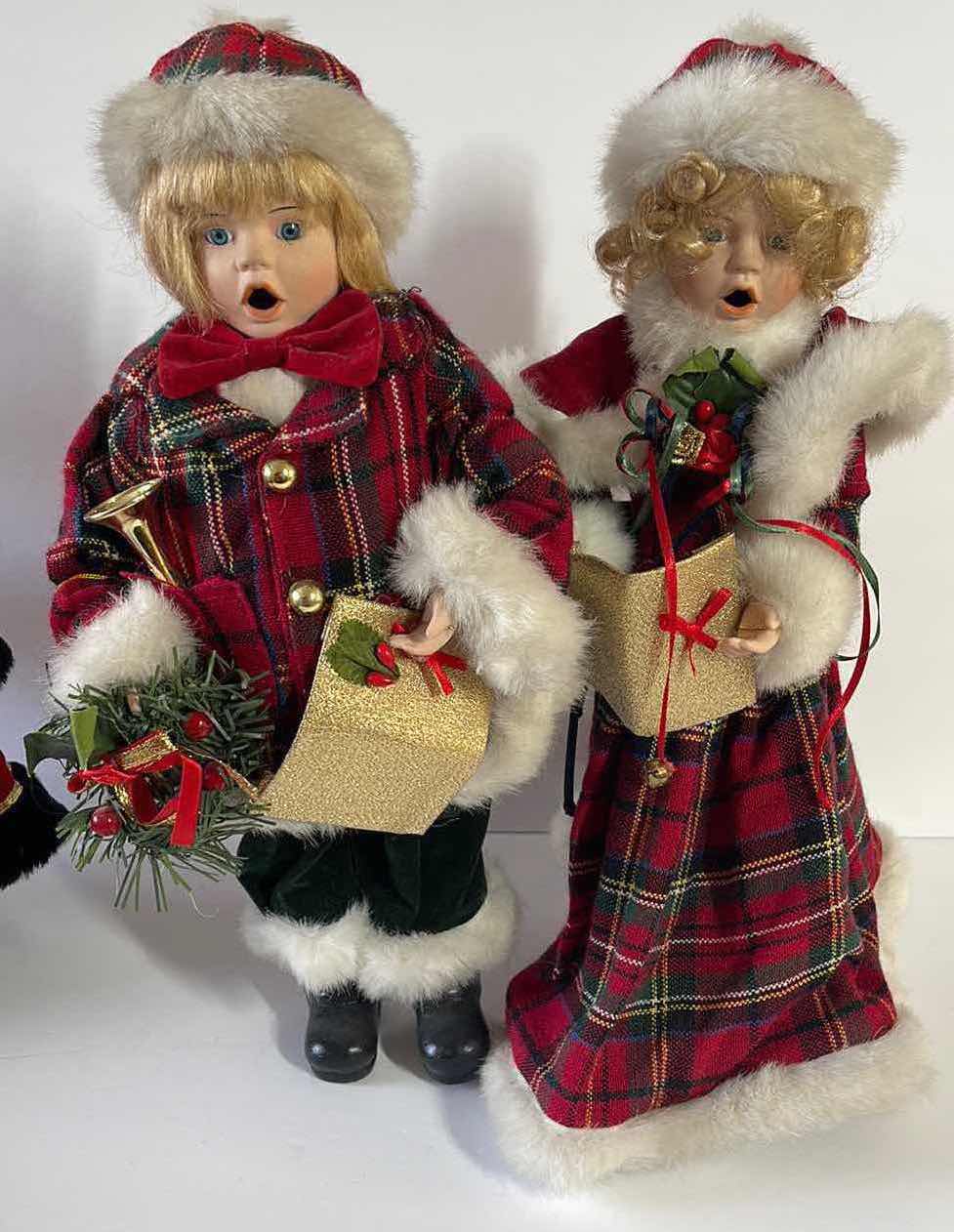 Photo 1 of VINTAGE CHRISTMAS PORCELAIN DOLLS