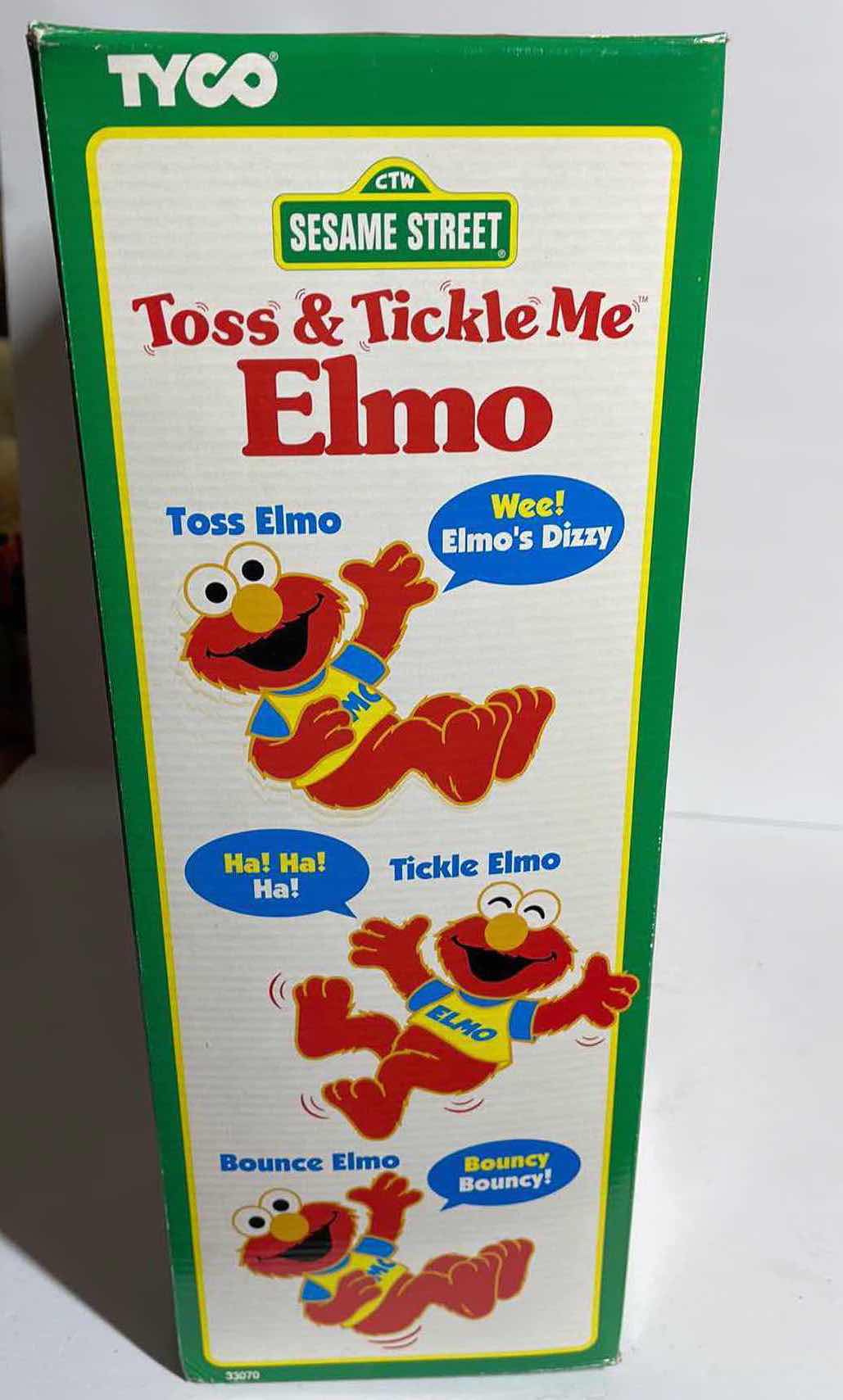Photo 1 of VINTAGE NIB TOSS & TICKLE ME ELMO