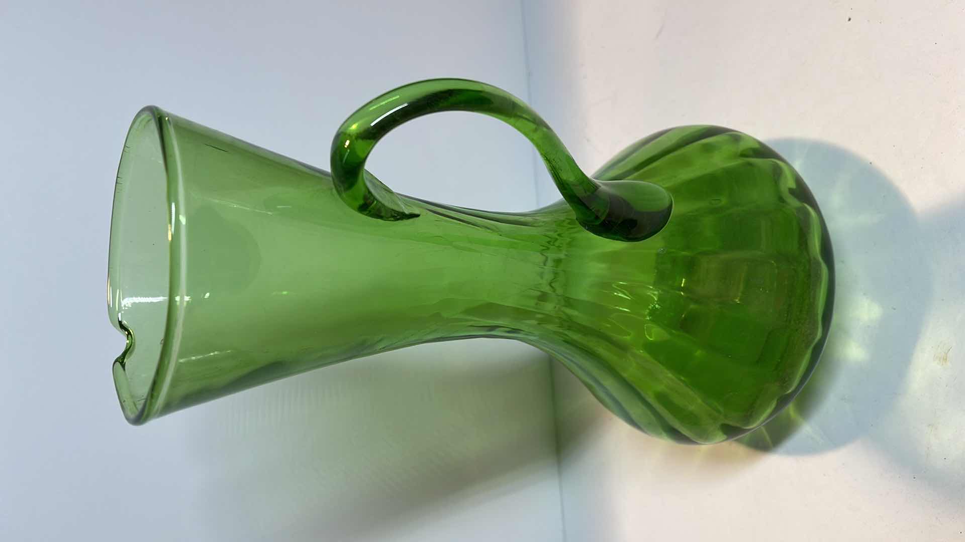 Photo 1 of GREEN VASE / PITCHER H-11”
