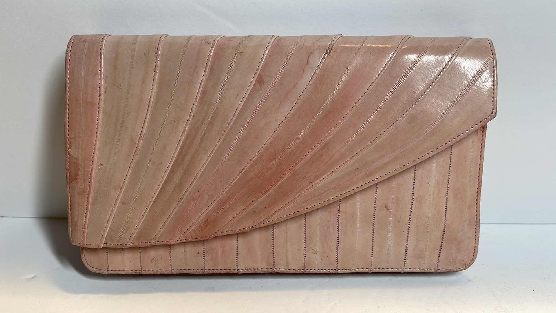 Photo 1 of VINTAGE EEL SKIN PURSE AND DETAILED BEADED PURSE