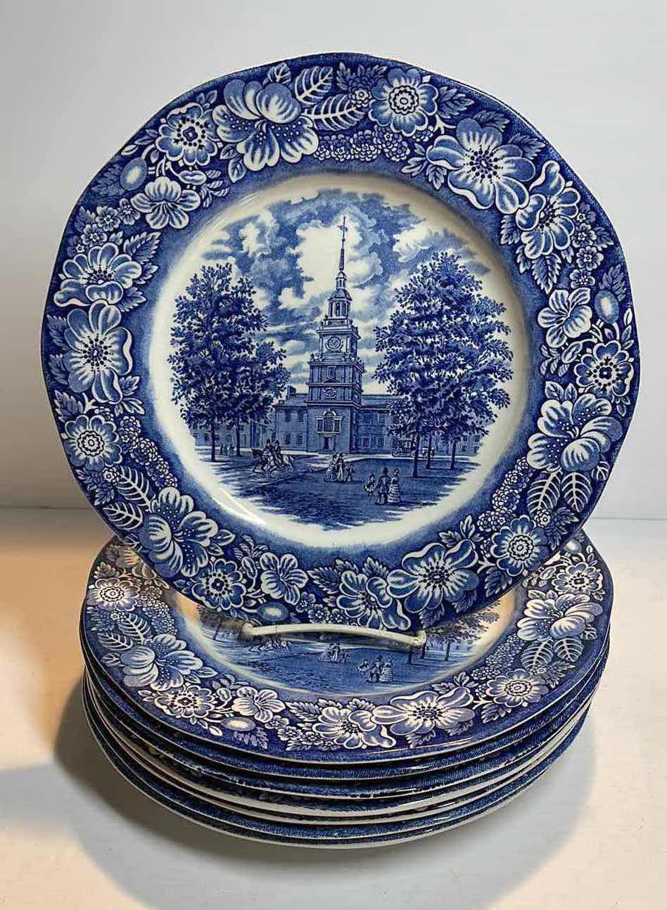 Photo 1 of LIBERTY BLUE DISHES