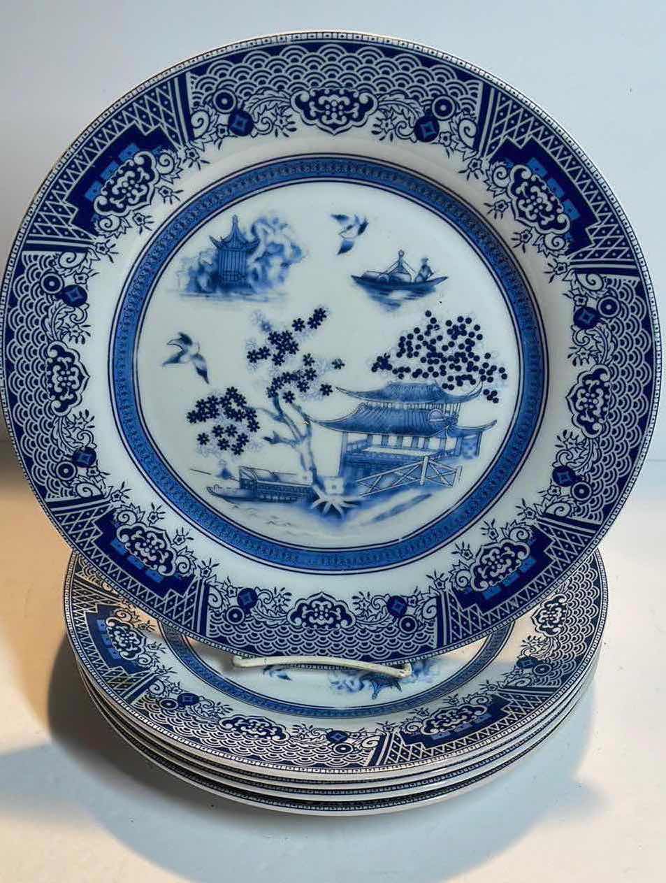 Photo 1 of CHINESE GARDEN DINNER PLATES BY EMRALD - MORE OF THIS COLLECTION IN AUCTION