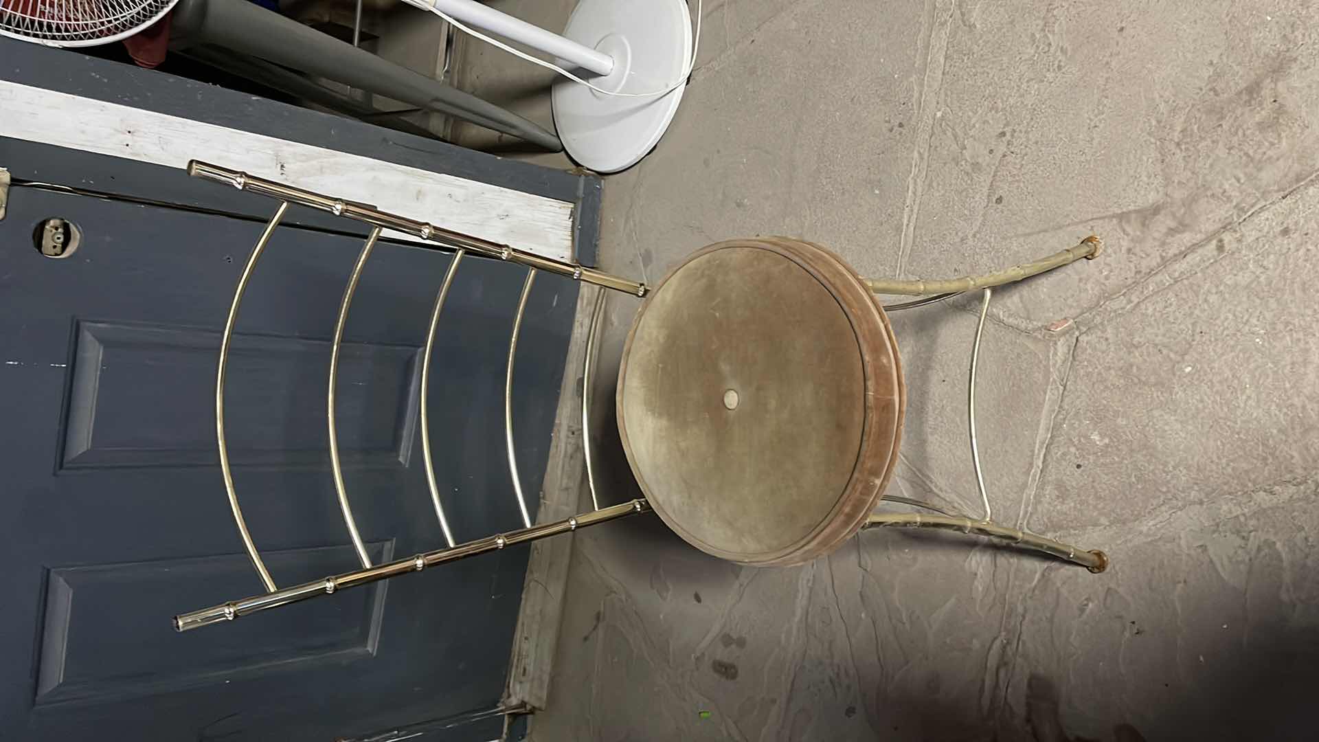 Photo 1 of ART DECO BRASS CHAIR