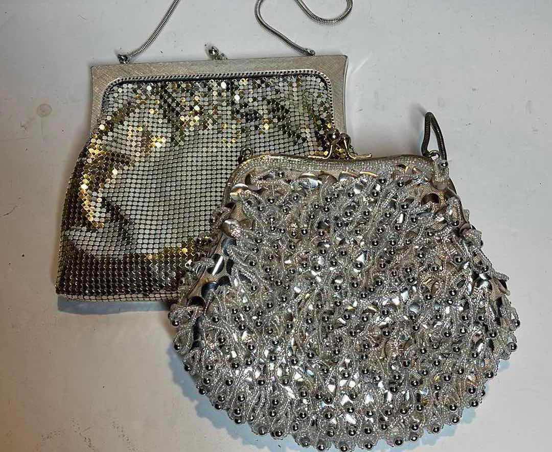 Photo 1 of VINTAGE BEADED AND MESH GALA BAGS